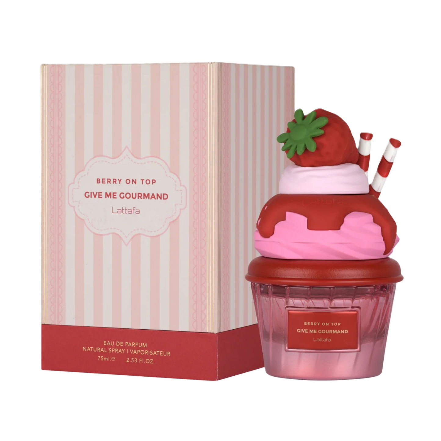 Lattafa Give Me Gourmand Berry on Top