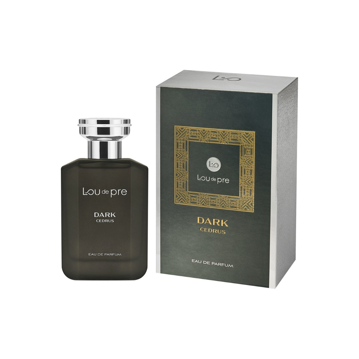 Lou de Pre Dark Cedrus Eau de Parfum 100 ml met verpakking