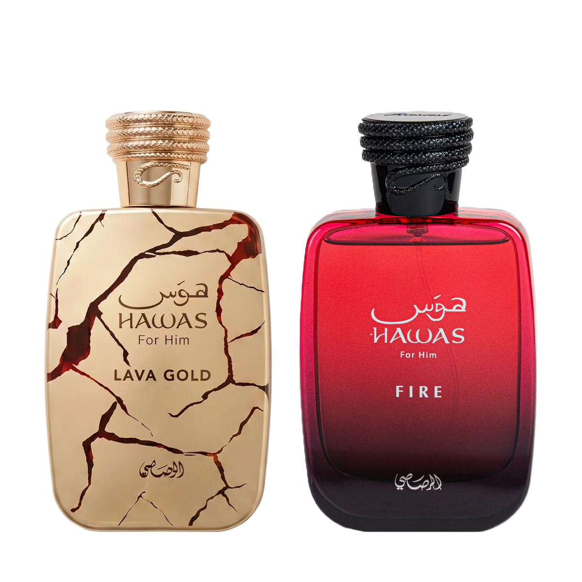 Hawas Lava Gold & Hawas Fire Bundel