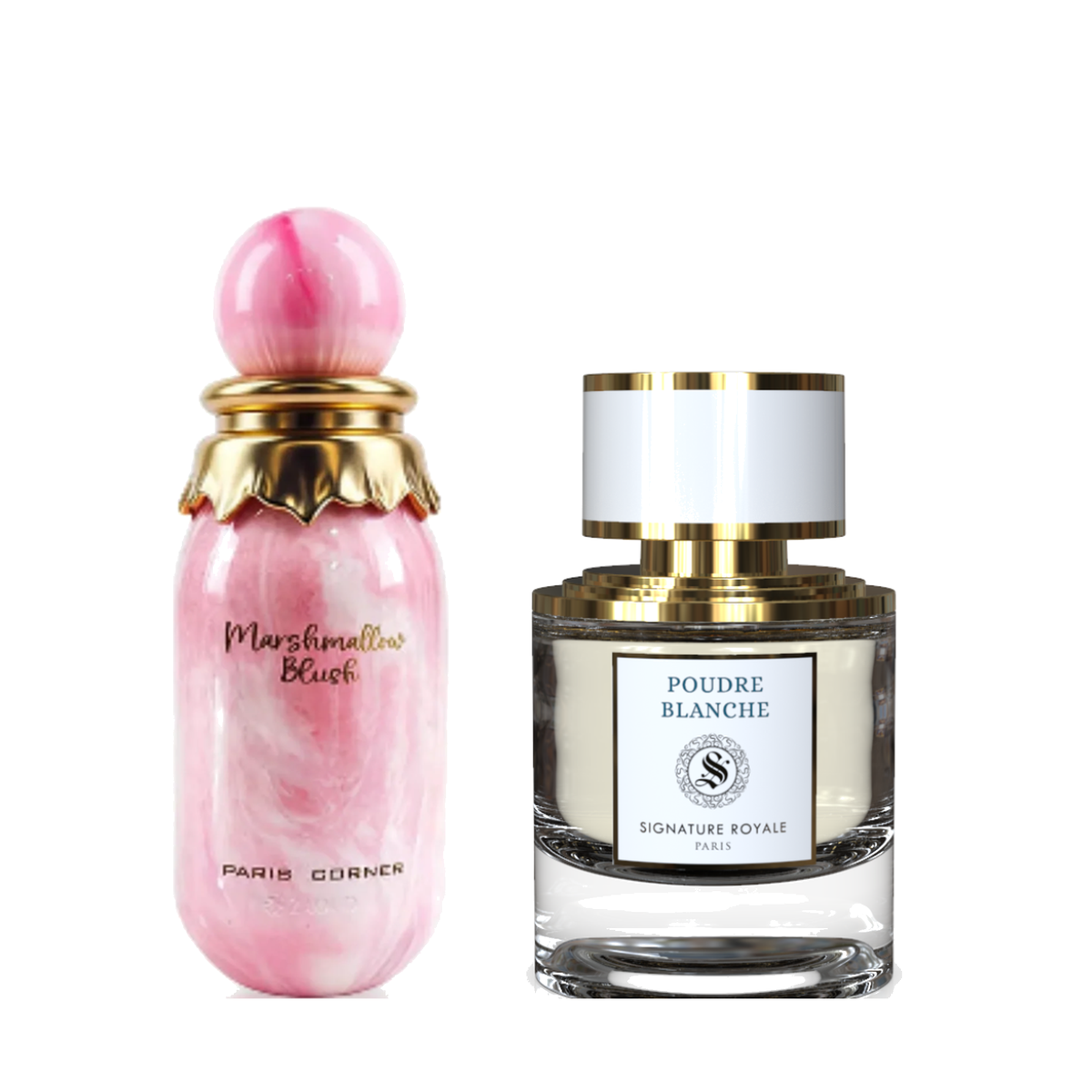 Marshmallow Blush & Poudre Blanche Bundelset