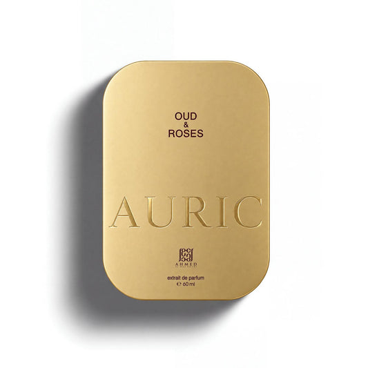 Ahmed Al Maghribi Oud & Roses Auric met doos