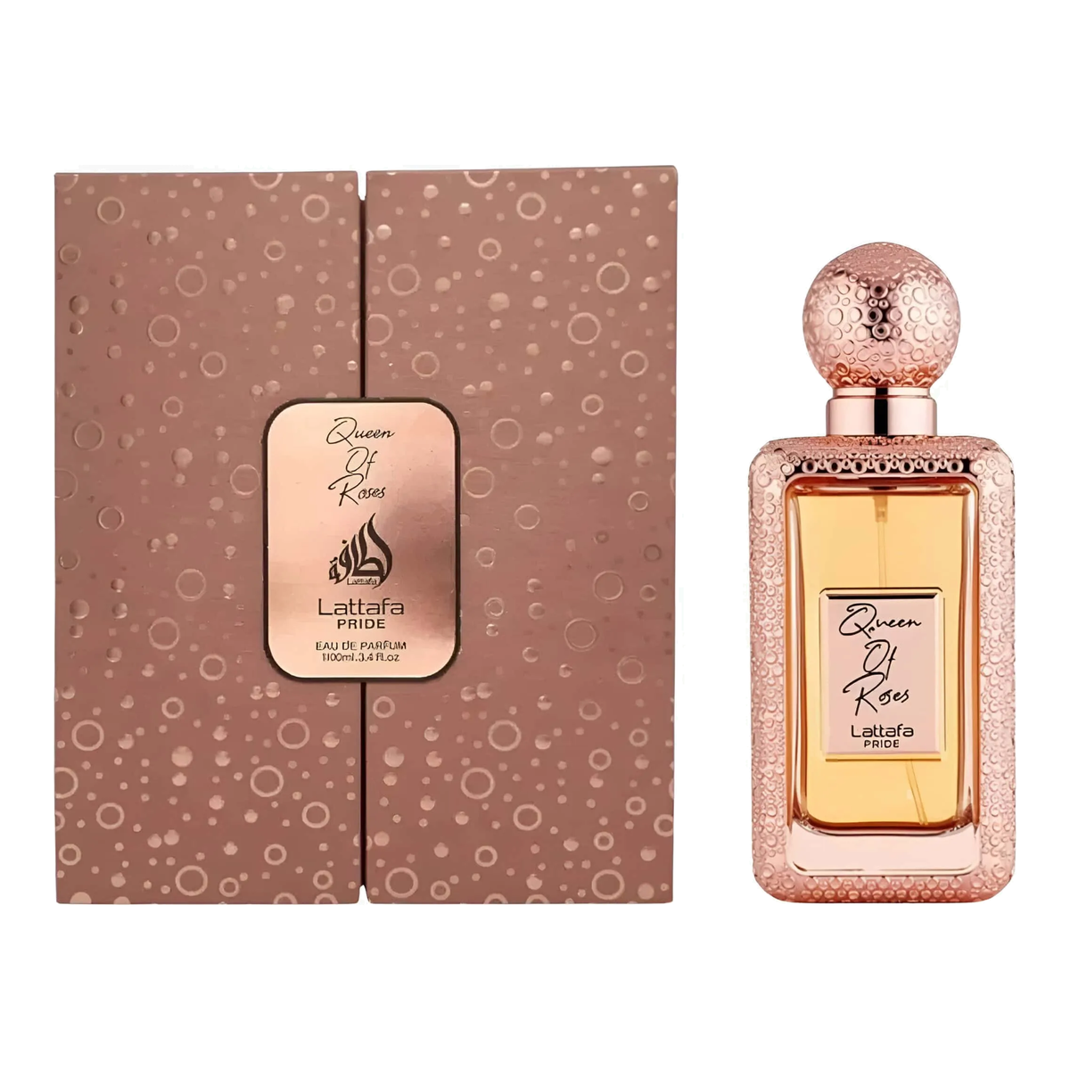 Lattafa Queen of Roses Eau de Parfum 100 ml met verpakking