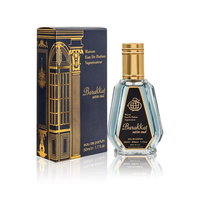   BarakkatSatinOud2  900 × 900px  Fragrance World Barakkat Satin Oud 50 ml