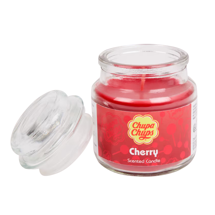 Chupa Chups Cherry Scented Candle Geurkaars