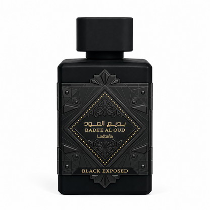 Lattafa Bade'e Al Oud Black Exposed