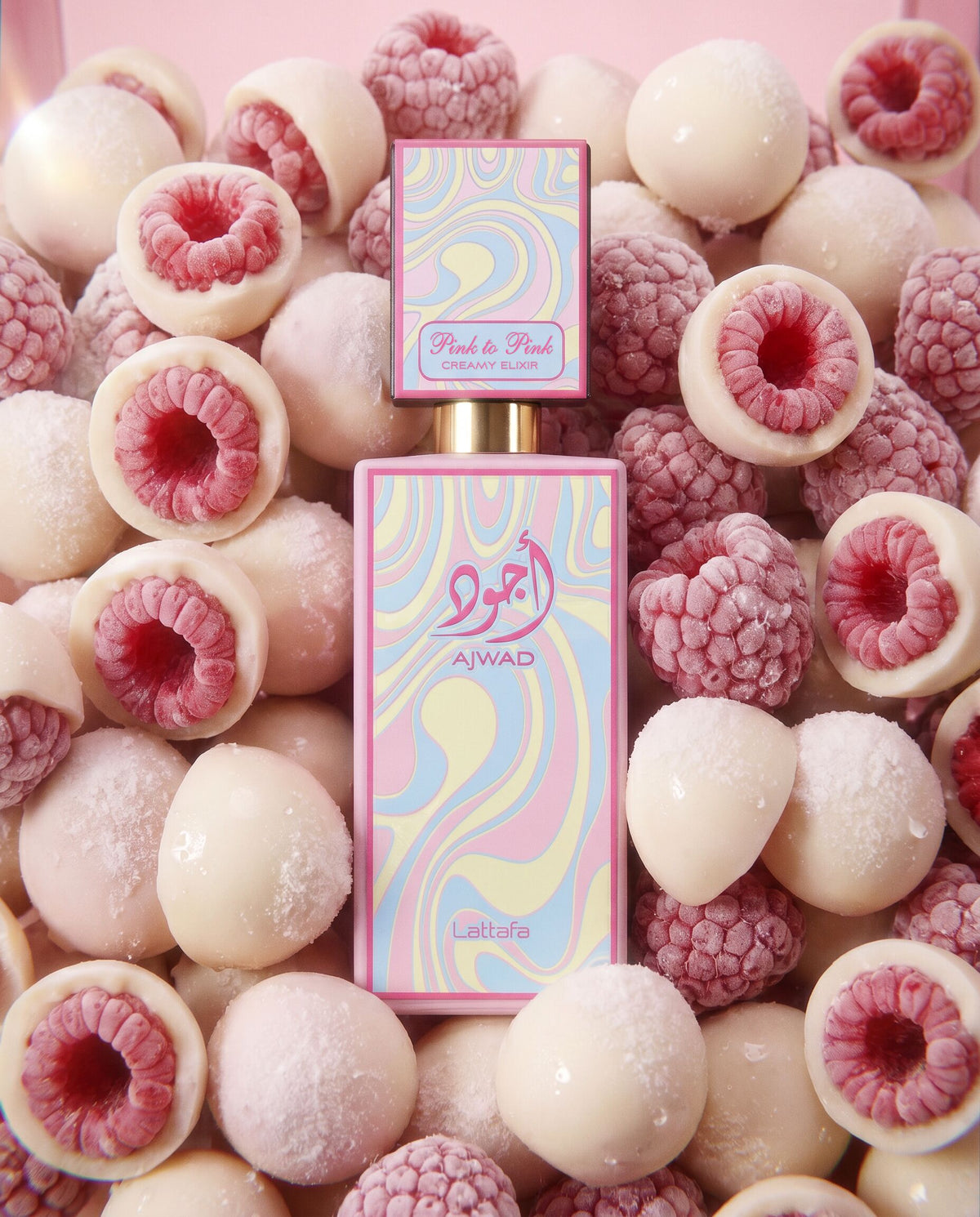Lattafa Ajwad Pink to Pink Creamy Elixir 1