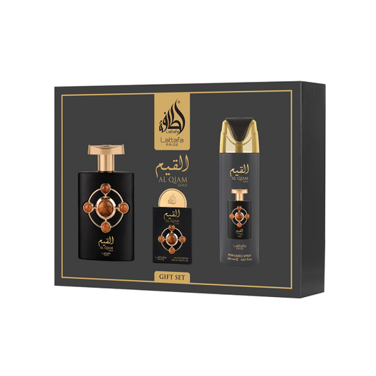 Lattafa Al Qiam Gold Gift Set