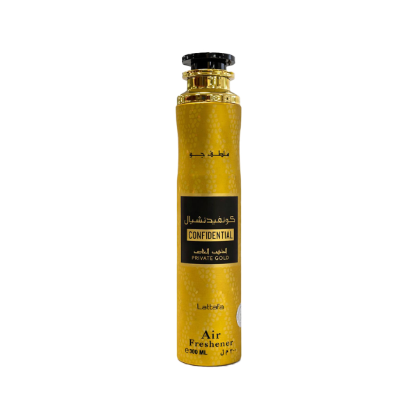 Lattafa Confidential Private Gold Air Freshener