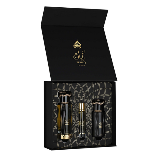 Lattafa Teriaq Intense Gift Set