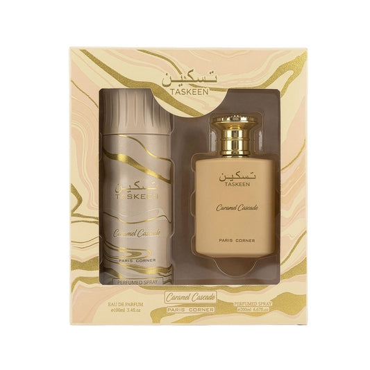 Paris Corner Taskeen Caramel Cascade Gift Set