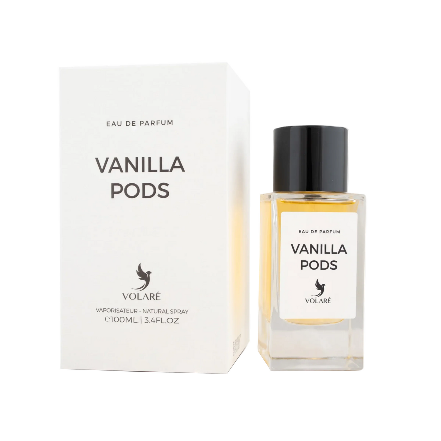 Volare Vanilla Pods met verpakking
