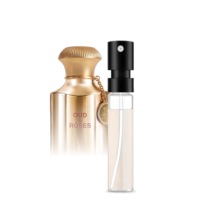 Ahmed Al Maghribi Oud & Roses Auric Sample