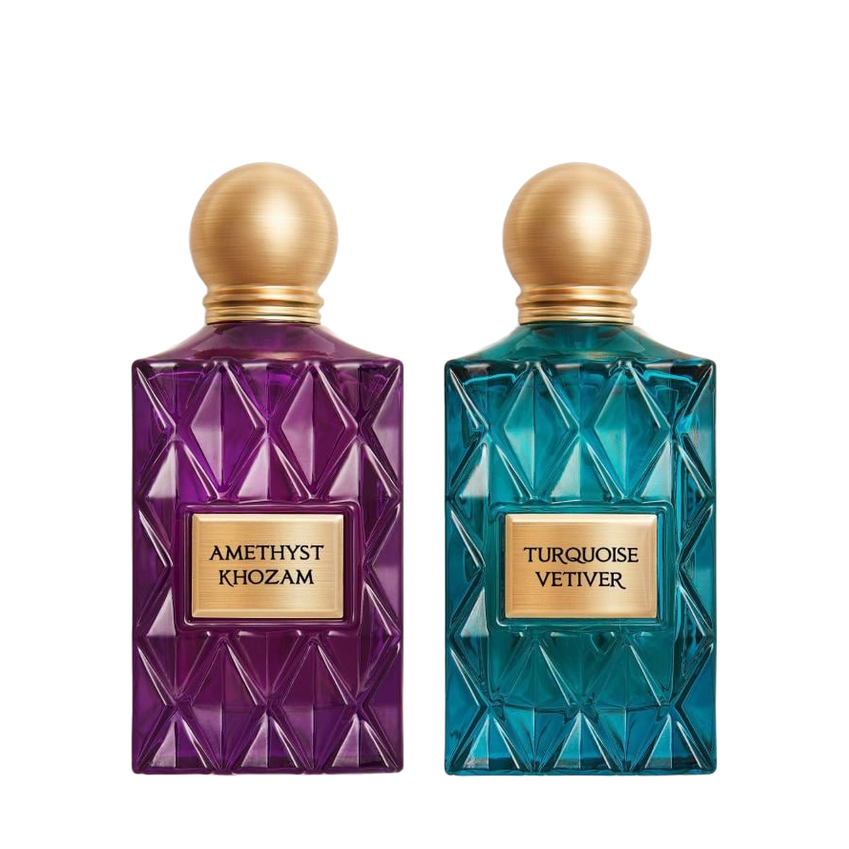 Amethyst Khozam & Turquoise Vetiver Bundel
