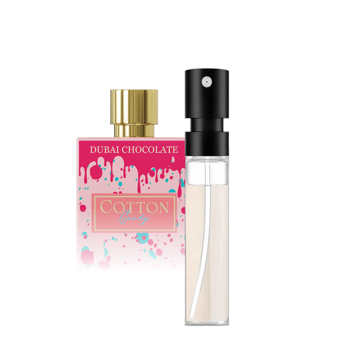 Anfar Dubai Chocolate Cotton Candy sample