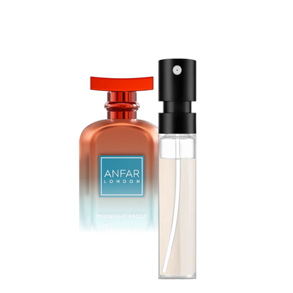 Anfar Midnight Frost Tangerine sample
