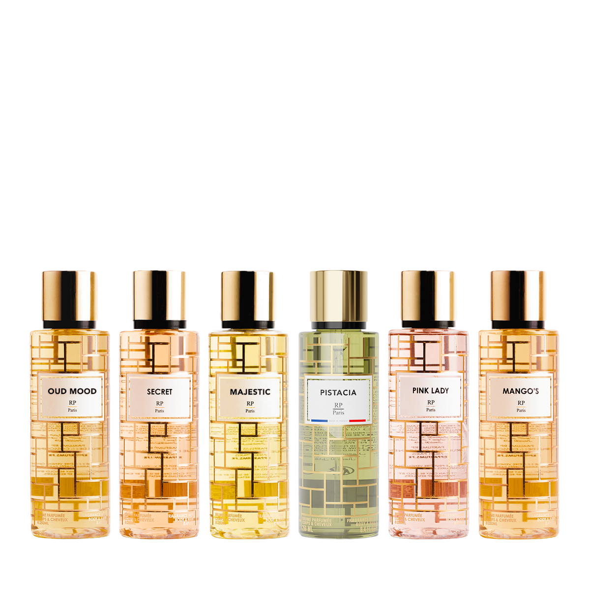 Body Mist Bundel (6 stuks)