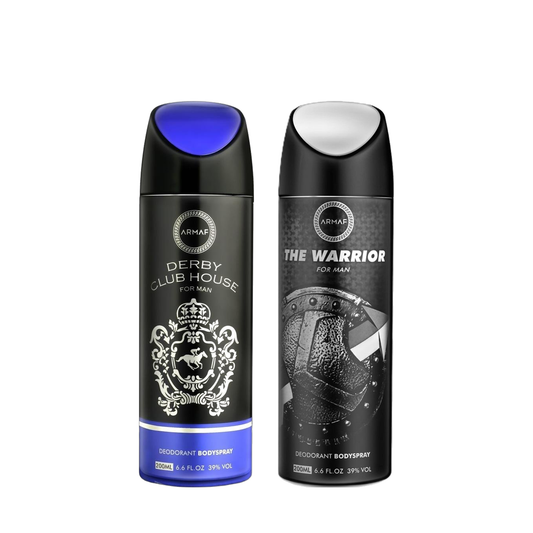 Derby Club House & The Warrior Deodorant Bundelset