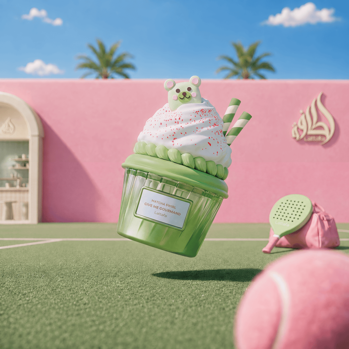 Give Me Gourmand Matcha Swirl Lattafa