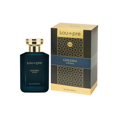 Lou de Pre Golden Safran Eau de Parfum 100 ml met verpakking