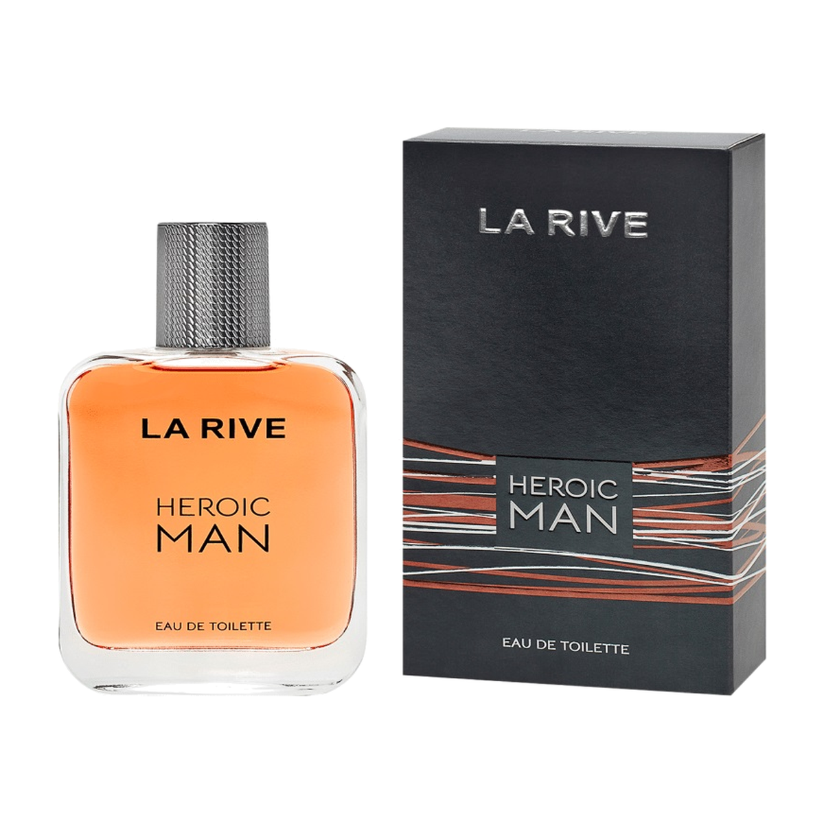 La Rive Heroic Man Eau de Toilette 100 ml met verpakking
