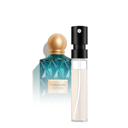 IBRAQ Turquoise Vetiver Sample