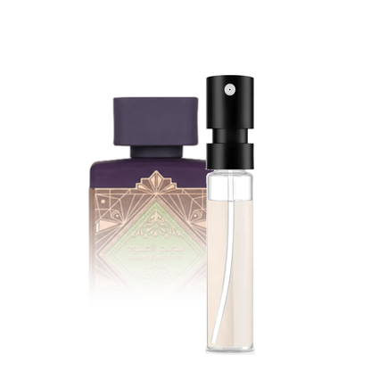 Lattafa Bade'e Al Oud Amethyst Fusion Sample