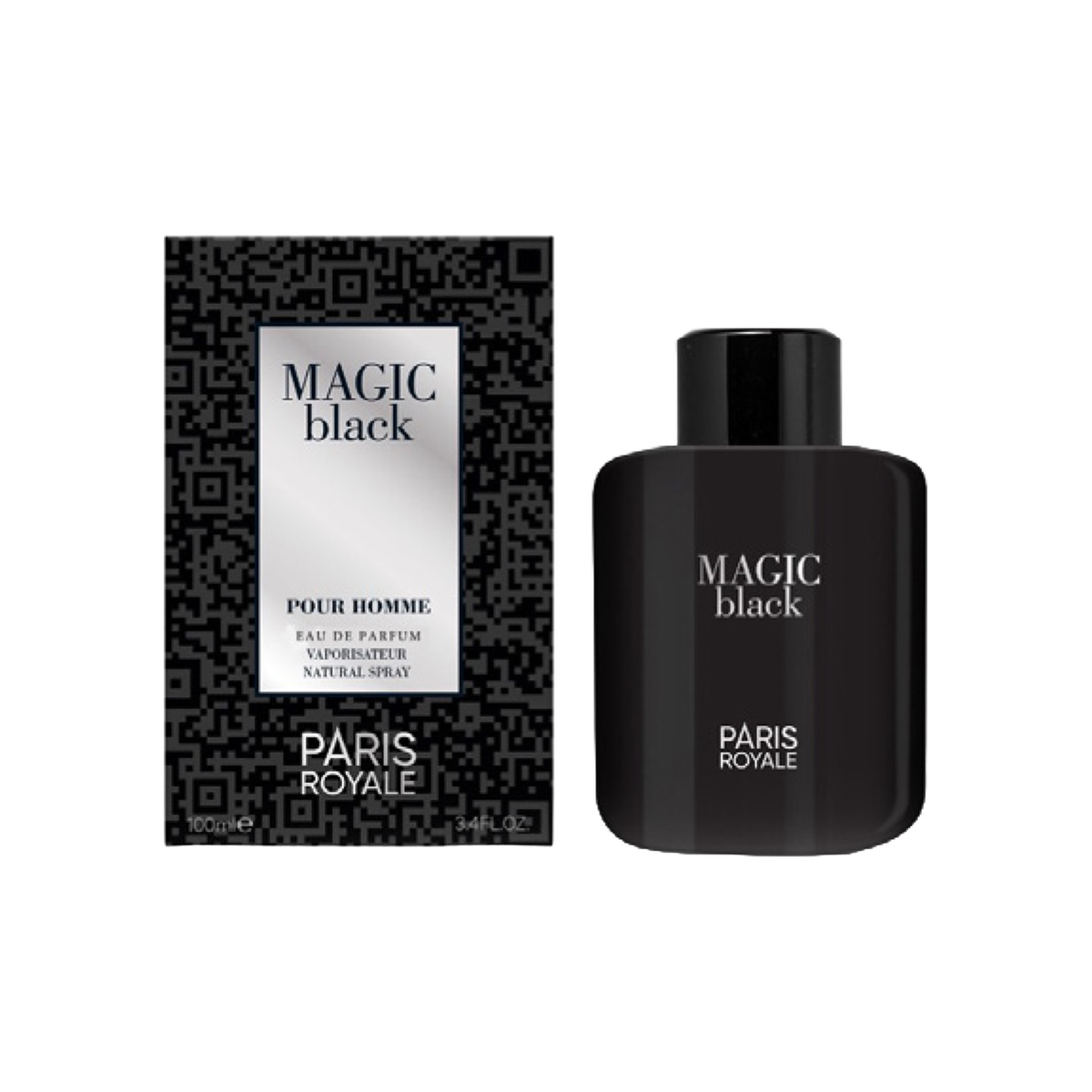 Paris Royale Magic Black met verpakking