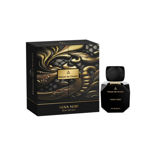Maison de l'Avenir Nova Noir Eau de Parfum 100 ml met verpakking