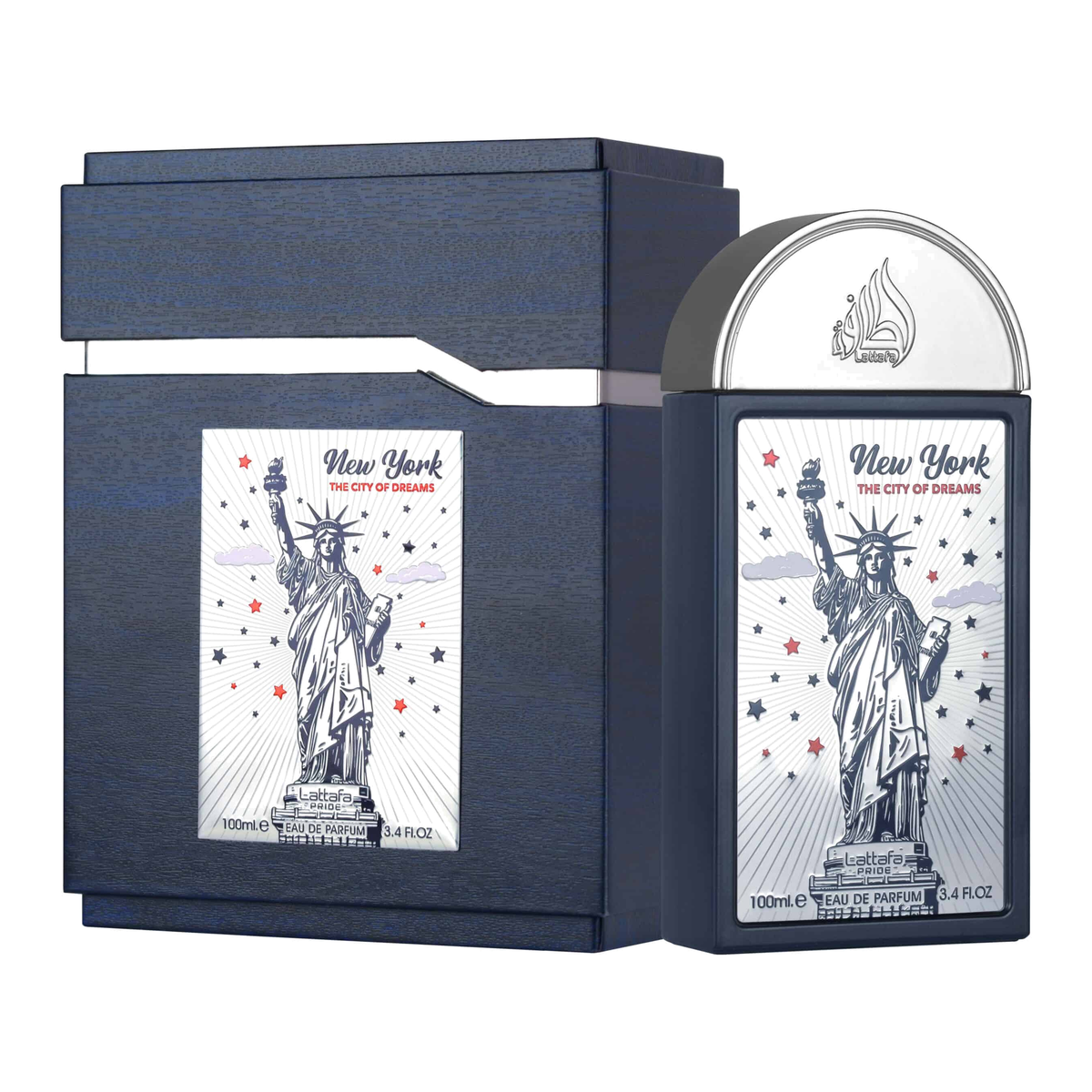 Lattafa New York The City of Dreams Eau de Parfum 100 ml met verpakking