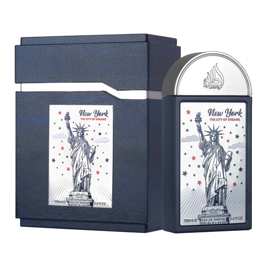 Lattafa New York The City of Dreams Eau de Parfum 100 ml met verpakking