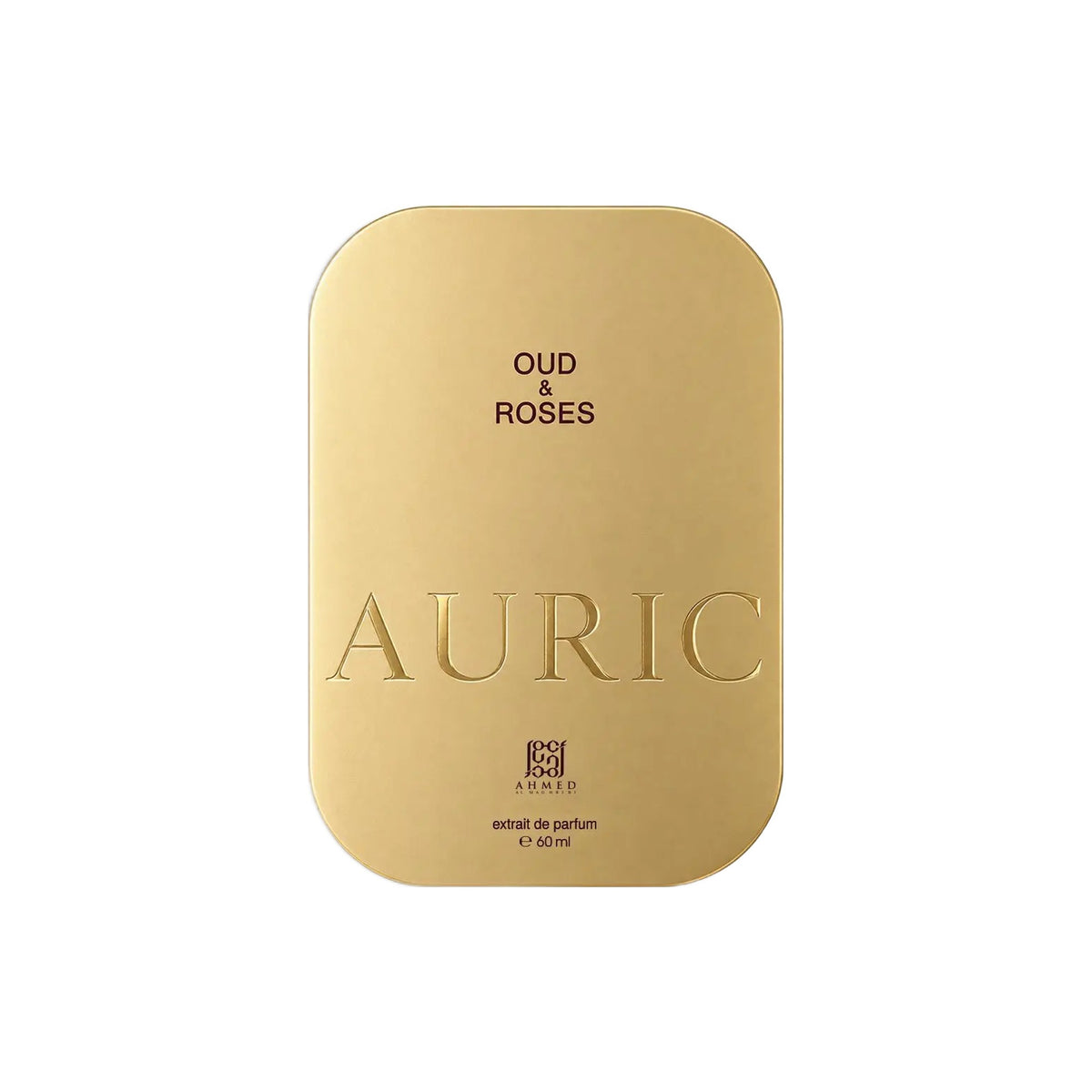 Ahmed Al Maghribi Oud & Roses Auric met doos