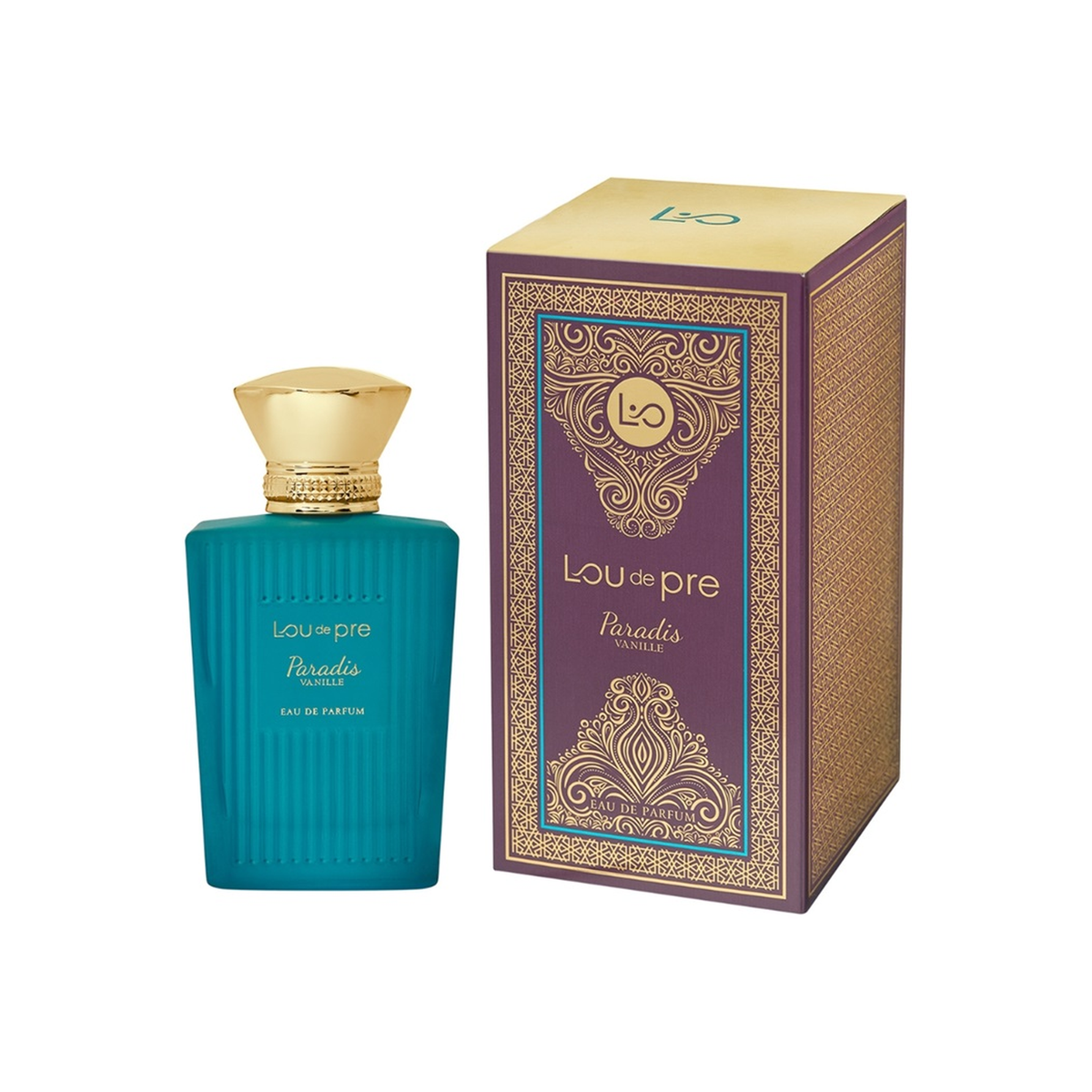 Lou de Pre Paradis Vanille Eau de Parfum 100 ml met verpakking
