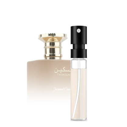 Paris Corner Taskeen Caramel Cascade Sample