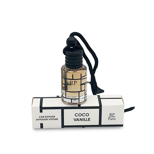 RP Paris Coco Vanille Autoparfum Autogeurtje Autohanger Diffuseur Voiture