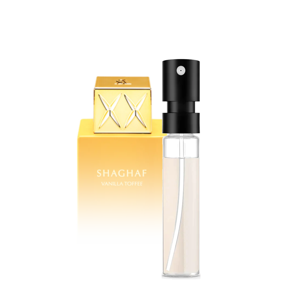 Swiss Arabian Shaghaf Vanilla Toffee Sample