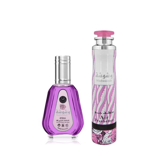 Washwasha Parfum & Huisspray Bundel