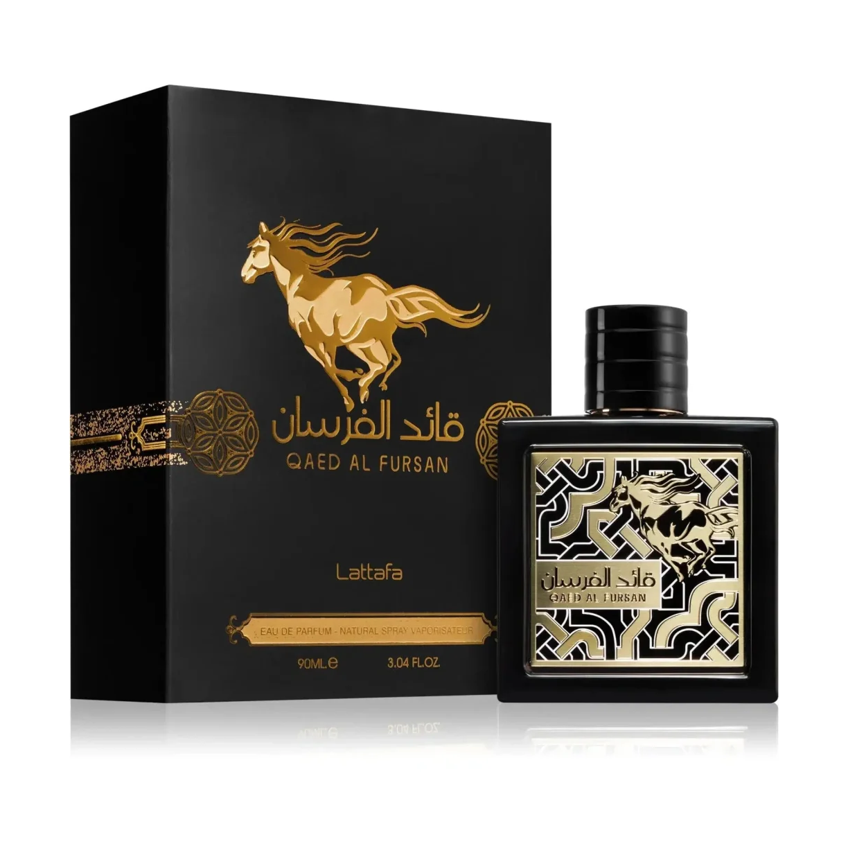 Lattafa Qaed Al Fursan Black Zwart