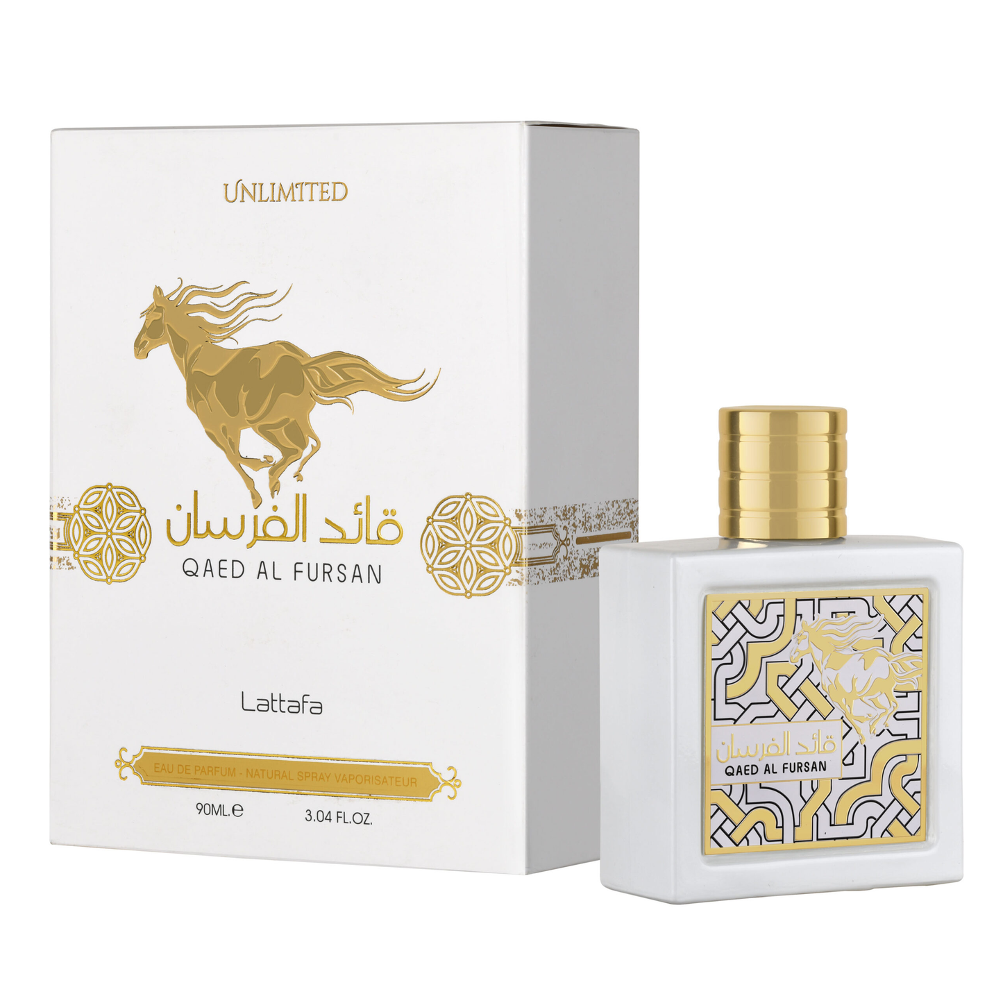 Lattafa Qaed Al Fursan Unlimited White Wit